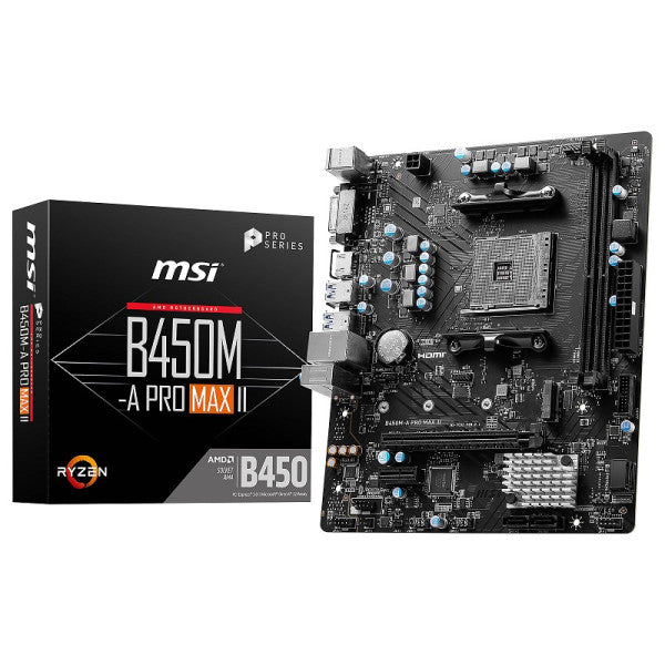 MSI B450M-A PRO MAX II MSI B450M-A PRO MAX II